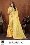Ronisha Nirjara New Fancy Designer Ethnic Wear Silk Saree Collection